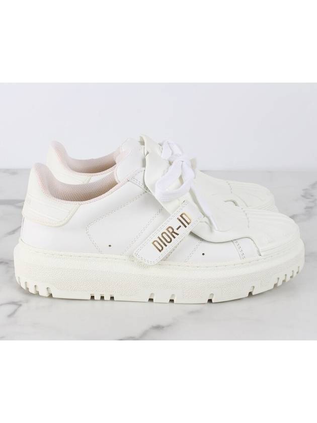 ID logo velcro sneakers white 36 5 235 - DIOR - BALAAN 7