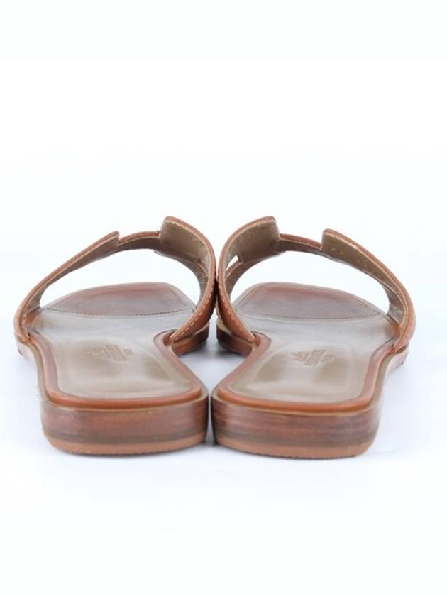 Oran slippers brown 37 240 - HERMES - BALAAN 4