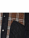 Vintage Check Quilted Jacket Brown - BURBERRY - BALAAN 7