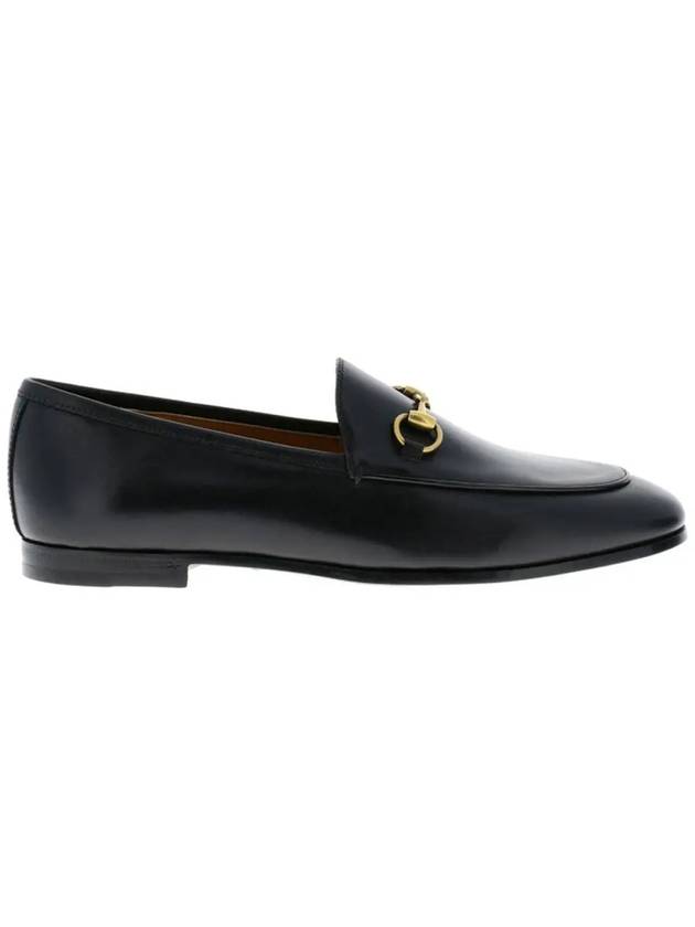 Women's Jordaan Horsebit Leather Loafers Black - GUCCI - BALAAN 3