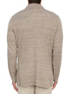 Men's Double Breasted Cardigan Beige - RVR LARDINI - BALAAN 5