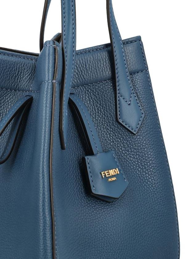 Origami Mini Bucket Bag Blue - FENDI - BALAAN 5