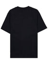 Le Gros Grain Logo Short Sleeve T-Shirt Black - JACQUEMUS - BALAAN 3