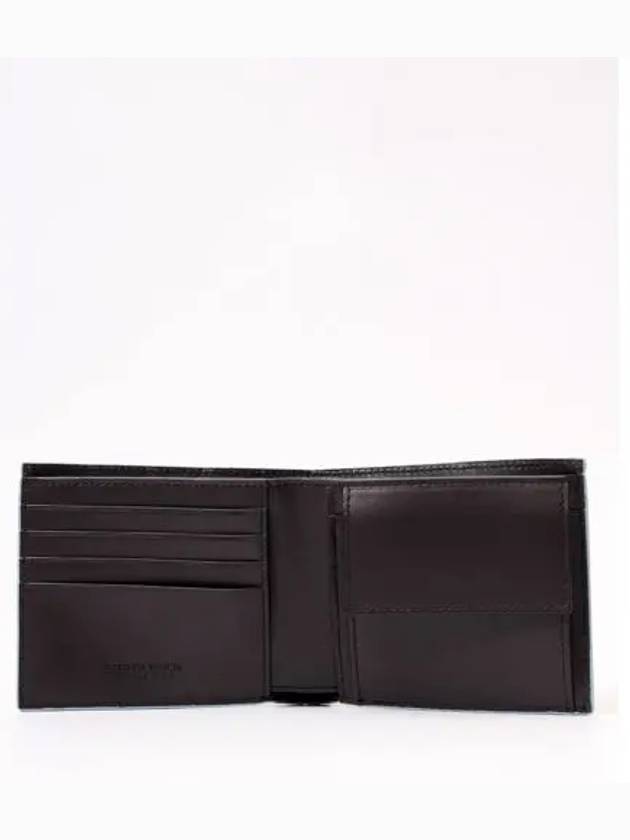 Intrecciato Half Half Wallet Brown - BOTTEGA VENETA - BALAAN 4