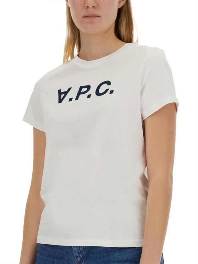 VPC Logo Short Sleeve T-Shirt White - A.P.C. - BALAAN 5