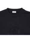 Crystal Logo Sweatshirt 8G00053 899TR 999 - MONCLER - BALAAN 3