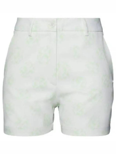 Women's Gwen Print Golf Shorts White - J.LINDEBERG - BALAAN 2