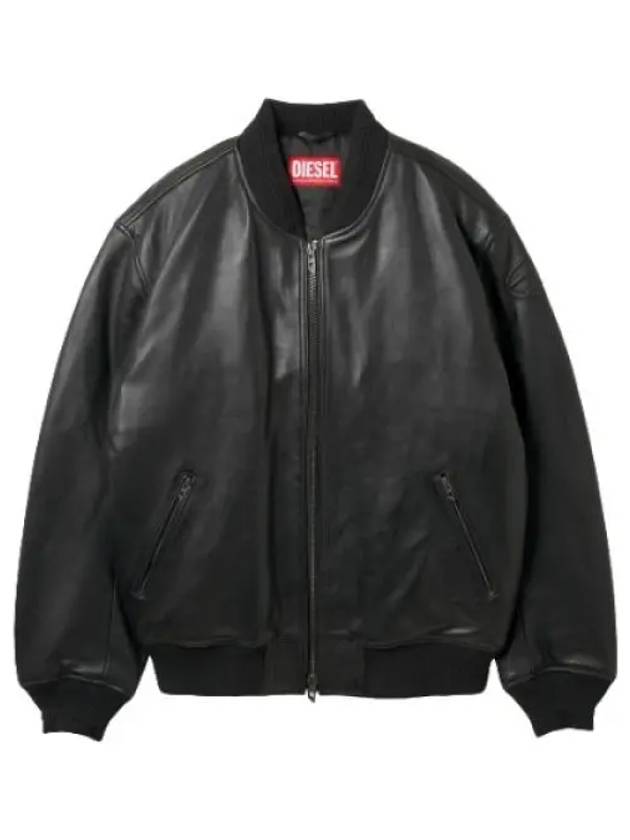 Khan jacket black aviation jumper blouson - DIESEL - BALAAN 1