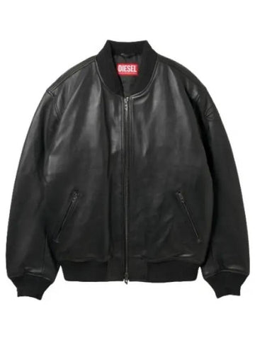 Khan jacket black aviation jumper blouson - DIESEL - BALAAN 1