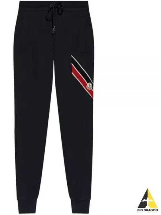 8H00001 89A8F 778 3 color trimming sweatpants - MONCLER - BALAAN 1