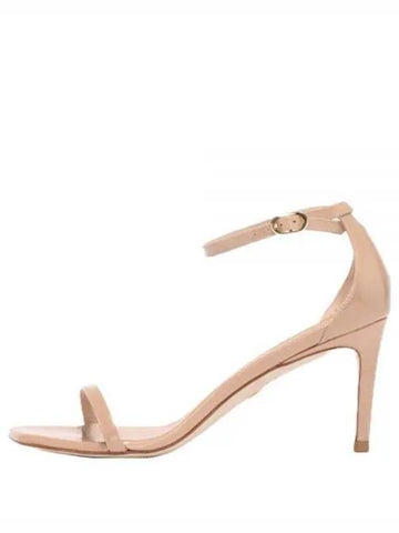 NUDIST CURVE 75 SANDAL ADOBE SA173 Nudist curve sandal Adobe - STUART WEITZMAN - BALAAN 1