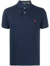 Men's Pony Slim Fit Short Sleeve Polo Shirt Navy - POLO RALPH LAUREN - BALAAN 2