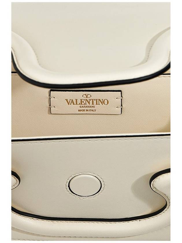 Le Petit Duciem Leather Shoulder Bag White - VALENTINO - BALAAN 5