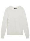 Men's Archer Structure Knit Top White - J.LINDEBERG - BALAAN 2