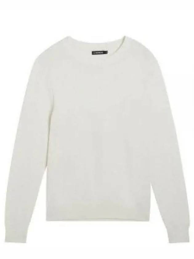 Men's Archer Structure Knit Top White - J.LINDEBERG - BALAAN 2