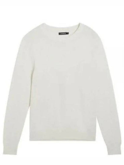 Men's Archer Structure Knit Top White - J.LINDEBERG - BALAAN 2