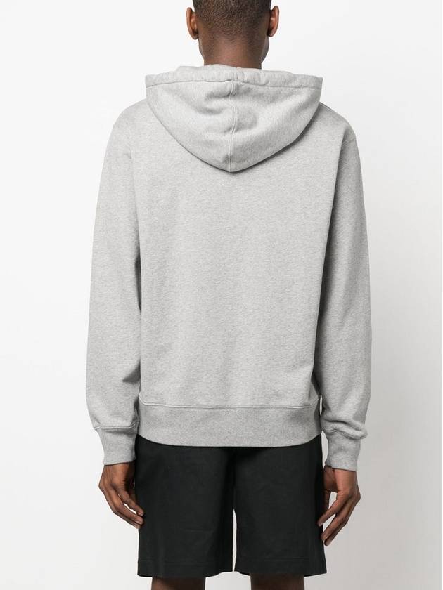 Dressed Fox Hoodie Grey Melange - MAISON KITSUNE - BALAAN 4