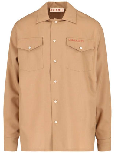 Marni Shirts Brown - MARNI - BALAAN 1