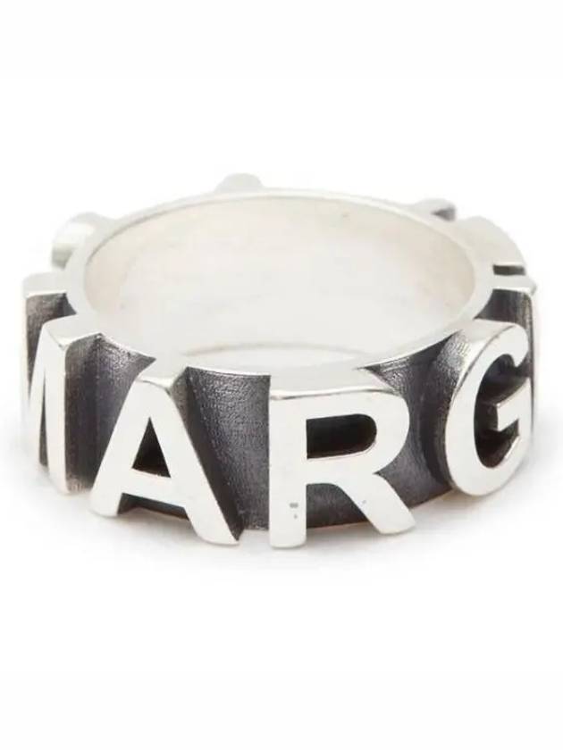 Logo Ring Silver - MAISON MARGIELA - BALAAN 2