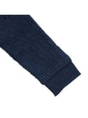 Raw Woven Knit Top Navy - MAISON MARGIELA - BALAAN 6