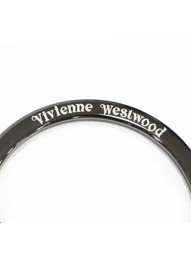 3D ORB Keyring Black 8203011NU OM0014 N401 - VIVIENNE WESTWOOD - BALAAN 3