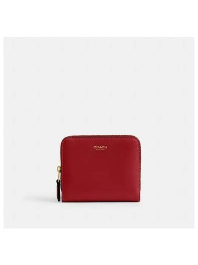 New York Billfold Half Wallet Red - COACH - BALAAN 2