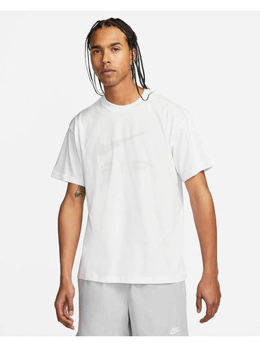 Max 90 Air Short Sleeve T-Shirt White - NIKE - BALAAN 1