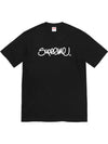 Handstyle T shirt Black Supreme Tee - SUPREME - BALAAN 1