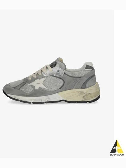 Dad-Star Low Top Sneakers Grey Silver White - GOLDEN GOOSE - BALAAN 2