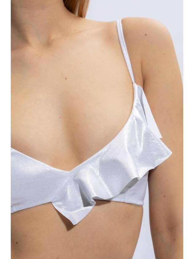 Marysia ‘Newport Ruffle’ Swimsuit Top, Women's, Silver - MARYSIA - BALAAN 4