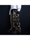 BBD Side Sprayed Custom Denim Pants Vintage Yellow - BLACKBLOND - BALAAN 2