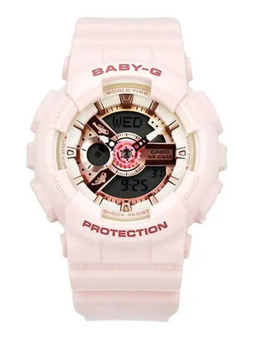 Watch BA 110AQ 4ADR 4A Baby G Digital Analog Women s Urethane - G-SHOCK - BALAAN 1