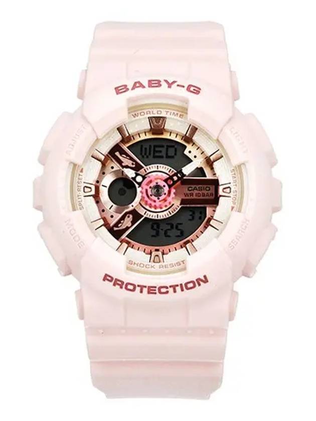 Watch BA 110AQ 4ADR 4A Baby G Digital Analog Women s Urethane - G-SHOCK - BALAAN 2