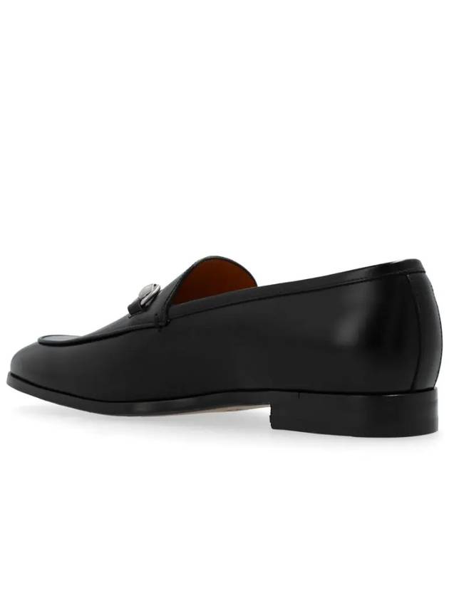 Men's Horsebit Leather Loafer Black - GUCCI - BALAAN 6