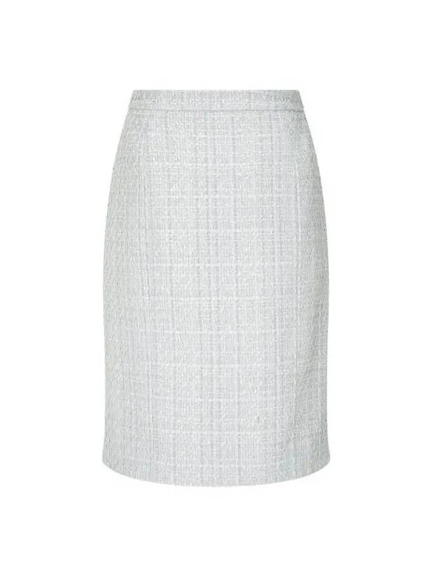 Women s Glitter Tweed Skirt Gray - EMPORIO ARMANI - BALAAN 1