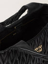 Wander Materasse Napa Leather Tote Bag Black - MIU MIU - BALAAN 8