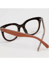 Glasses frame CL41389F KMO brown horn rim Asian fit - CELINE - BALAAN 4