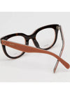 Eyewear Logo Glasses Brown - CELINE - BALAAN 5