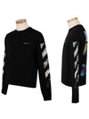 Side Stripe Sweatshirt Black - OFF WHITE - BALAAN 4