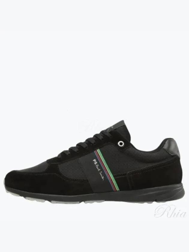 striped low-top sneakers black - PAUL SMITH - BALAAN 2