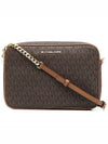 Jet Set Chain Cross Bag Brown - MICHAEL KORS - BALAAN 1