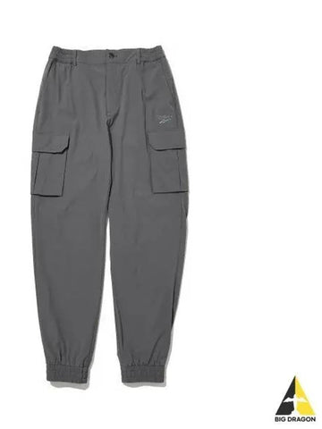 Stretch cargo jogger pants gray - REEBOK - BALAAN 1