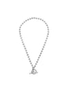 Ball Chain Necklace Silver YBB602736001 - GUCCI - BALAAN 3