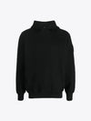 Compass Wappen Patch Cotton Hoodie Black - STONE ISLAND - BALAAN 3