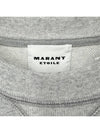 Margaux Crop Women s Sweatshirt SW0005FA GRAY - ISABEL MARANT - BALAAN 6