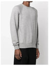 Brushed Back Cotton Blend Sweatshirt Melange - TOM FORD - BALAAN.