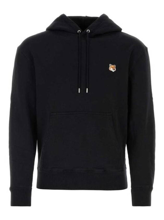 Fox Head Patch Regular Hoodie Black - MAISON KITSUNE - BALAAN 1