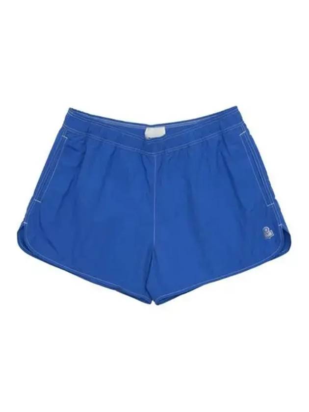 Vincent Logo Swim Shorts Blue - ISABEL MARANT - BALAAN 1