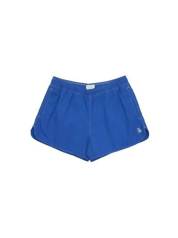 Vincent Logo Swim Shorts Blue - ISABEL MARANT - BALAAN 1