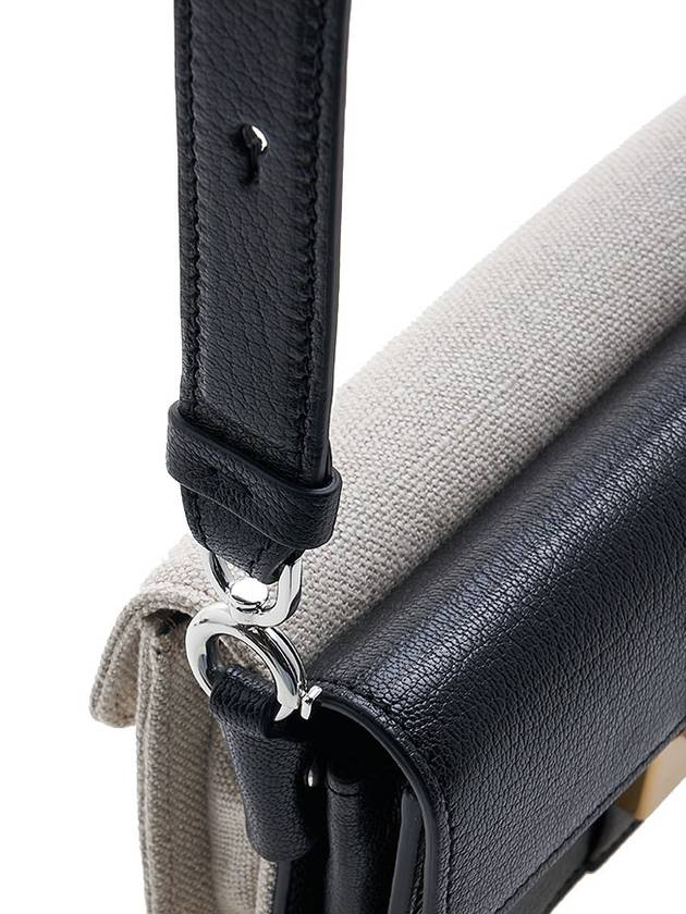 New Lock Horizontal Cross Bag Black - MAISON MARGIELA - BALAAN 9